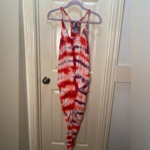Young Broke Fabulous Tie Dye Dress